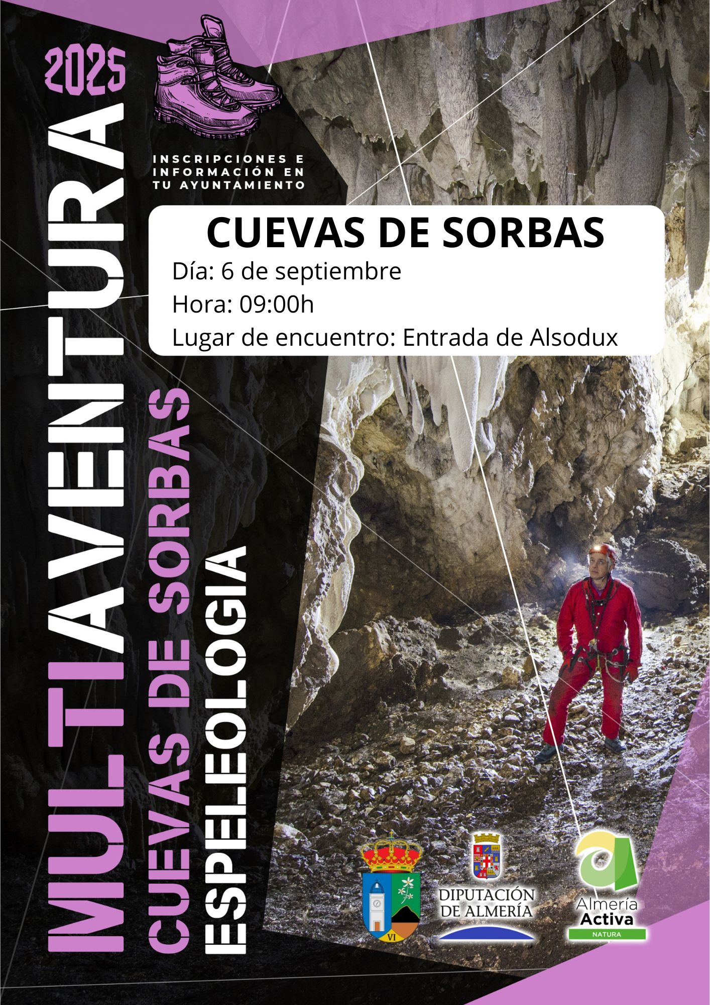 Ruta familiar en Cuevas de Sorbas